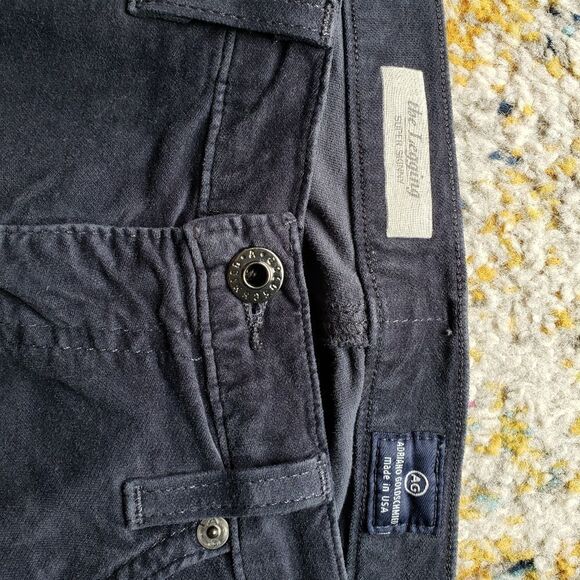 Ag Adriano Goldschmied the Legging Super Skinny Black Jeans Size 28 - Picture 3 of 12